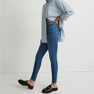 MADEWELL jeans 9” high rise skinny 24 0